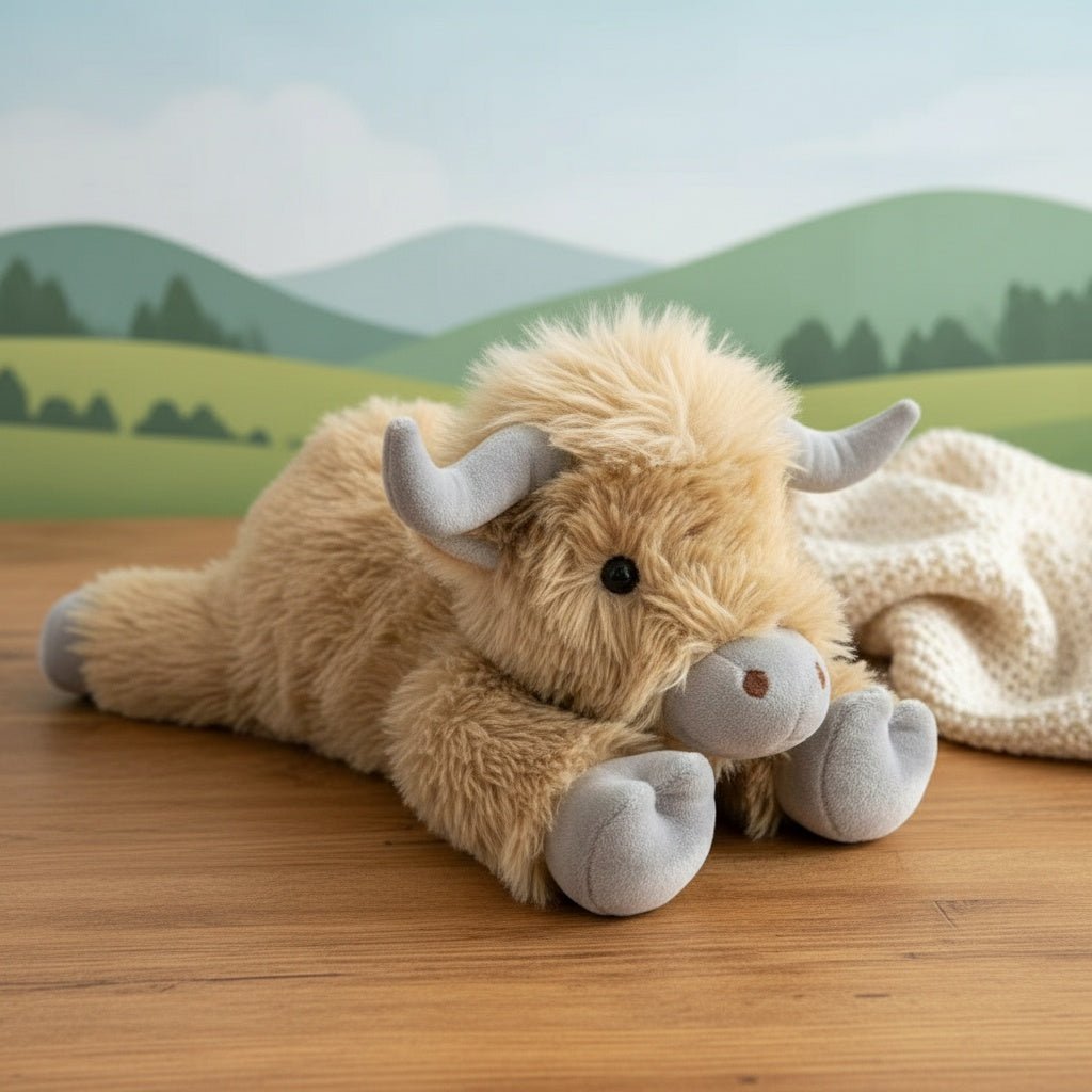 MOOLETTE – Schattige Hochland-Rundplüsch mit Gemütlichem, Knuddelbarem ...